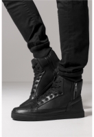 Zipper High Top Shoe