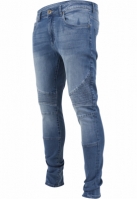 Slim Fit Biker Jeans