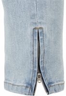 Slim Fit Zip Jeans