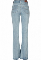 Ladies High Waist Flared Denim Pants