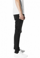 Slim Fit Knee Cut Denim Pants