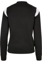 Ladies Inset College Crewneck