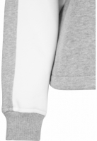 Ladies Oversize 2-Tone Stripe Crew