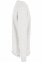 Long Open Edge Terry Crewneck