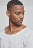 Long Open Edge Terry Crewneck
