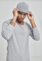 Long Open Edge Terry Crewneck