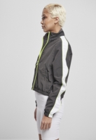 Ladies Short Piped Track Jacket