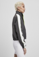 Ladies Short Piped Track Jacket