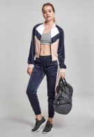 Ladies Short Raglan Track Jacket