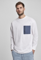 Boxy Big Contrast Pocket LS