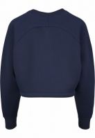 Ladies Oversized Short Raglan Crew