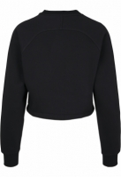 Ladies Oversized Short Raglan Crew