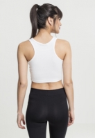 Ladies Rib Cropped Top