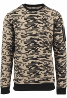 Sweat Camo Bomber Crew