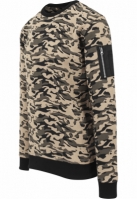 Sweat Camo Bomber Crew