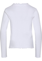 Girls Short Rib Longsleeve