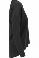 Ladies Oversize Chiffon Crew
