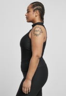 Ladies Sleeveless Rib Turtleneck Body