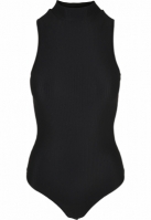 Ladies Sleeveless Rib Turtleneck Body
