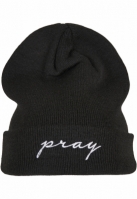 Pray Embroidery Beanie