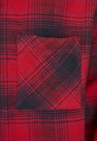 Oversized Checked Grunge Shirt