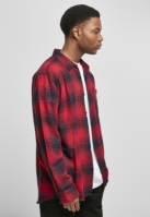 Oversized Checked Grunge Shirt