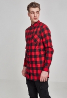 Long Checked Flanell Shirt