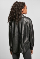 Ladies Faux Leather Overshirt