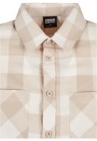 Ladies Turnup Checked Flanell Shirt