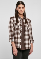 Ladies Turnup Checked Flanell Shirt
