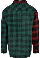 Oversized Mix Check Shirt