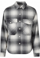 Ladies Oversized Check Shirt