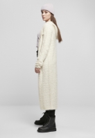 Ladies Hooded Feather Cardigan