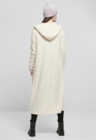 Ladies Hooded Feather Cardigan