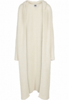 Ladies Hooded Feather Cardigan