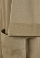 Ladies Oversized Terry Cardigan