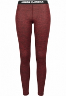 Ladies Active Melange Logo Leggings