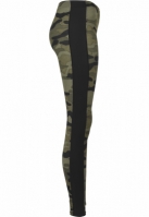 Ladies Camo Stripe Leggings