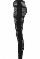 Ladies Camo Stripe Leggings