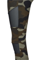 Ladies Camo Tech Mesh Leggings