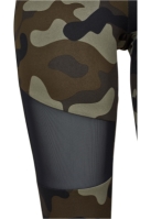 Ladies Camo Tech Mesh Leggings