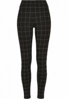 Ladies Check High Waist Leggings