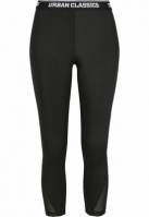Ladies Tech Mesh Pedal Pusher Leggings