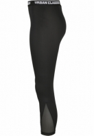 Ladies Tech Mesh Pedal Pusher Leggings