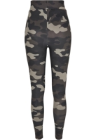 Ladies High Waist Camo Tech Leggings