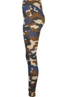 Ladies High Waist Camo Tech Leggings