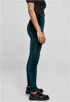 Ladies High Waist Velvet Leggings