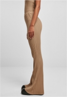 Ladies Flared Rib Knit Leggings
