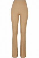 Ladies Flared Rib Knit Leggings