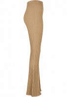 Ladies Flared Rib Knit Leggings